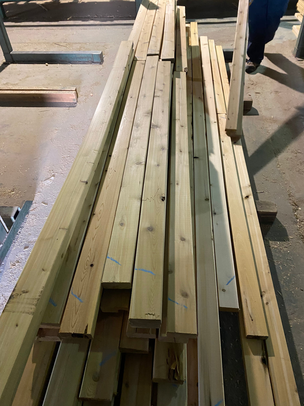 2 x 4 Dressed White Cedar Outs