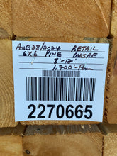 Load image into Gallery viewer, 6 x 6 Dressed Red Pine Timbers (Outs)