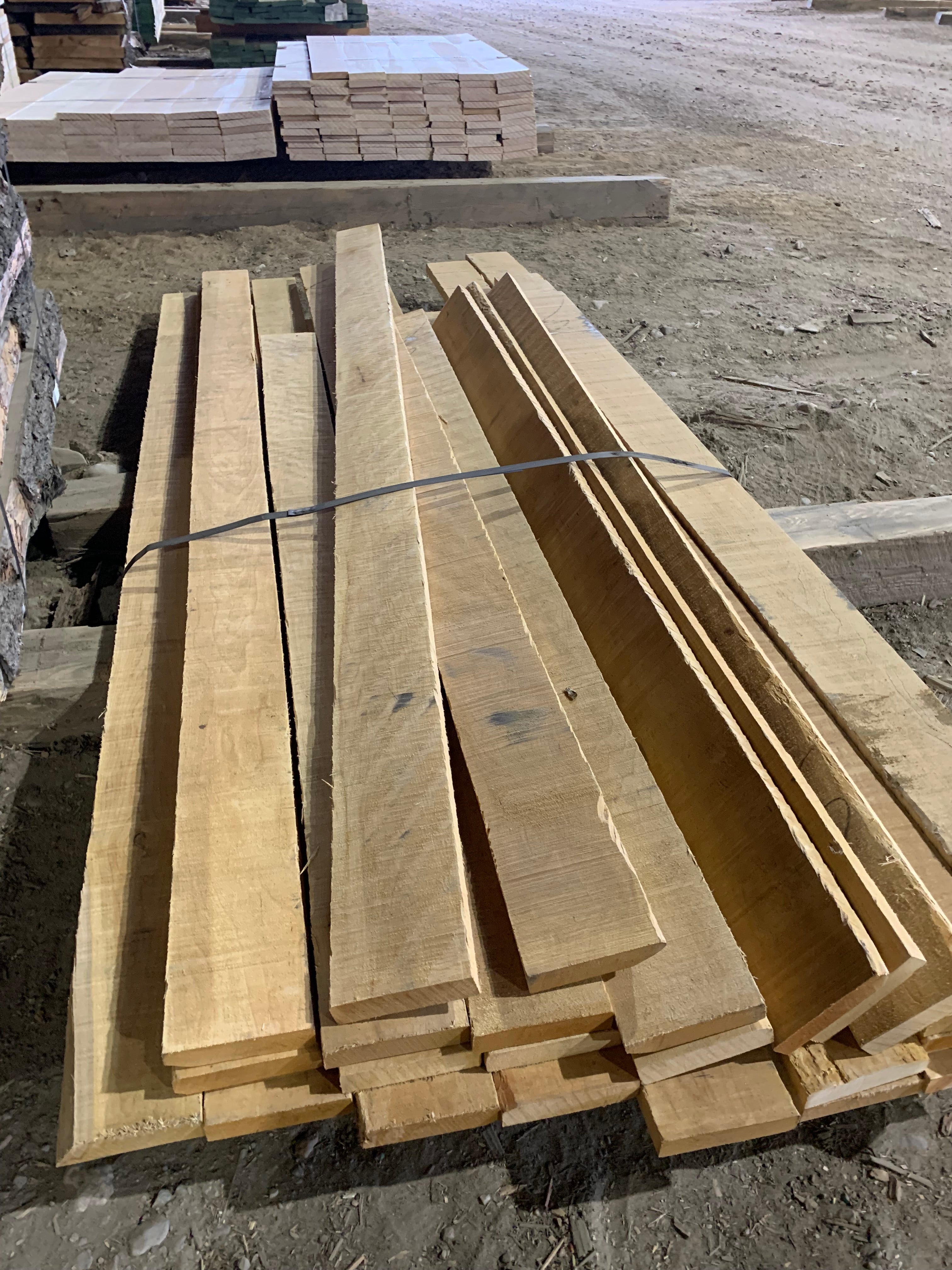 4/4" x RW 3 & Better Grade Hard Maple Lumber Hardwood and Softwood