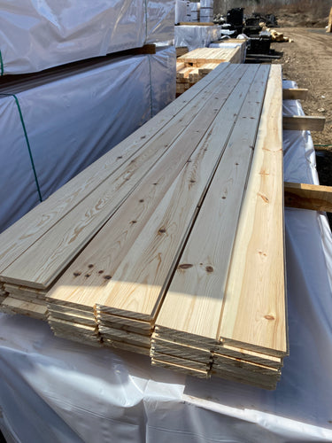 36pcs of 1x6x16' Red Pine Pattern 14 Flooring