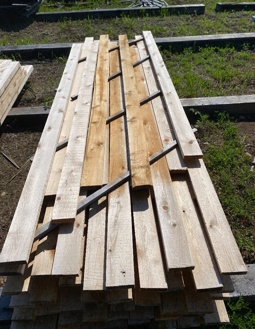 1 x 4 Rough Standard Grade Eastern White Cedar Lumber