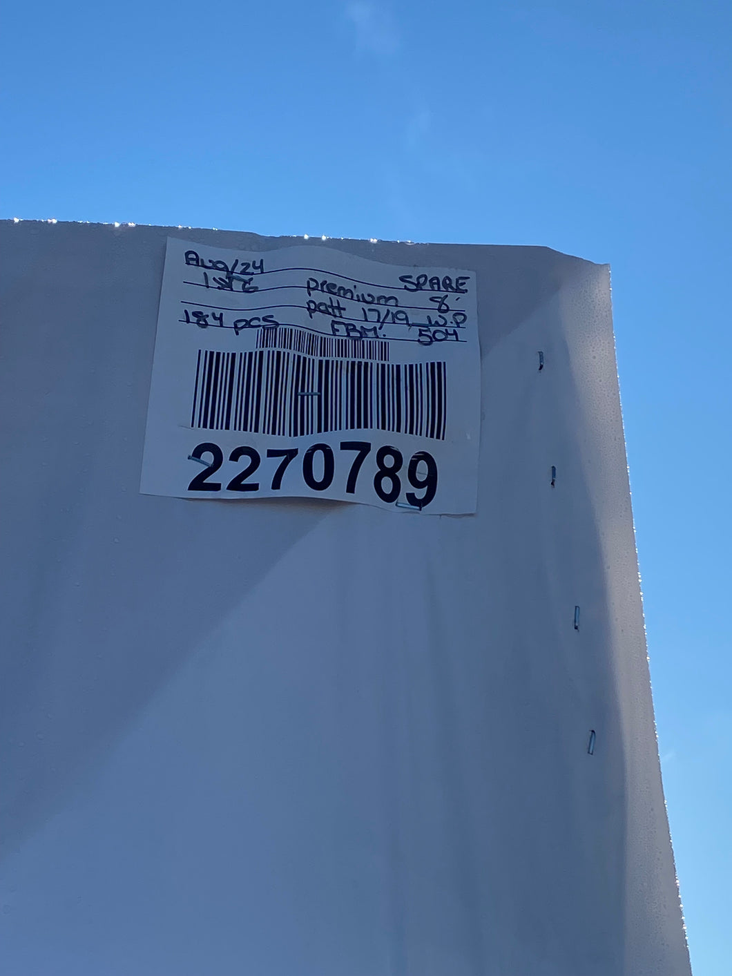 1 x 6 White Pine Premium (Pattern 17/19)